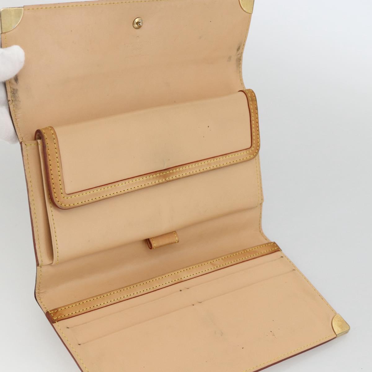 LOUIS VUITTON Monogram Multicolor Wallet 2 Set White LV Auth mr2274
