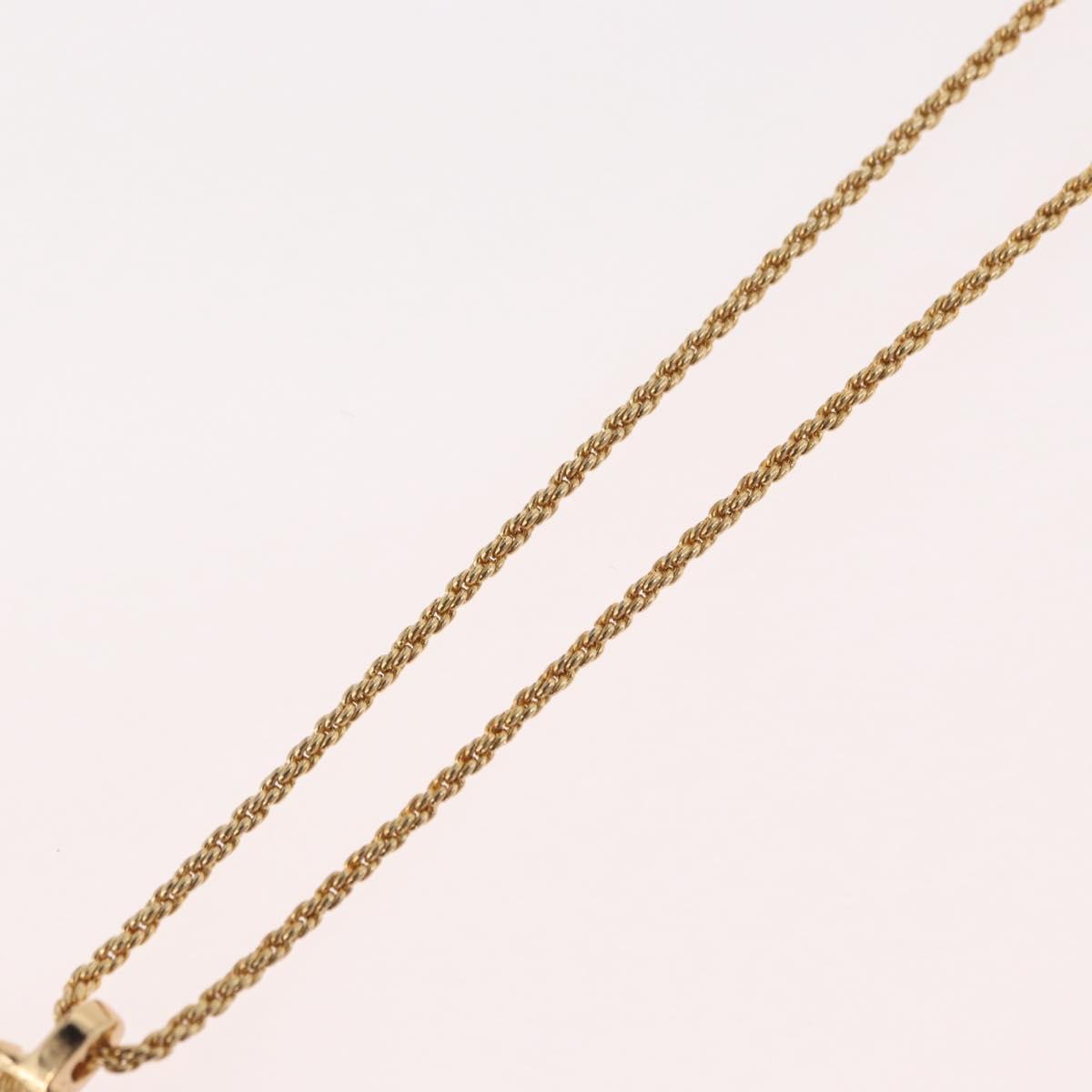 Christian Dior Necklace metal Gold Auth mr2291