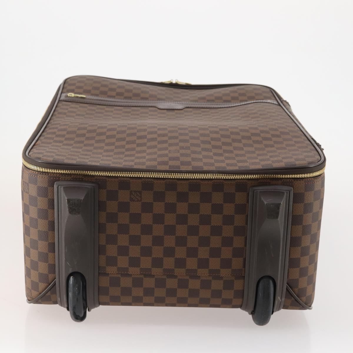 LOUIS VUITTON Damier Ebene Pegas 65 Suitcase N23295 LV Auth mr2292