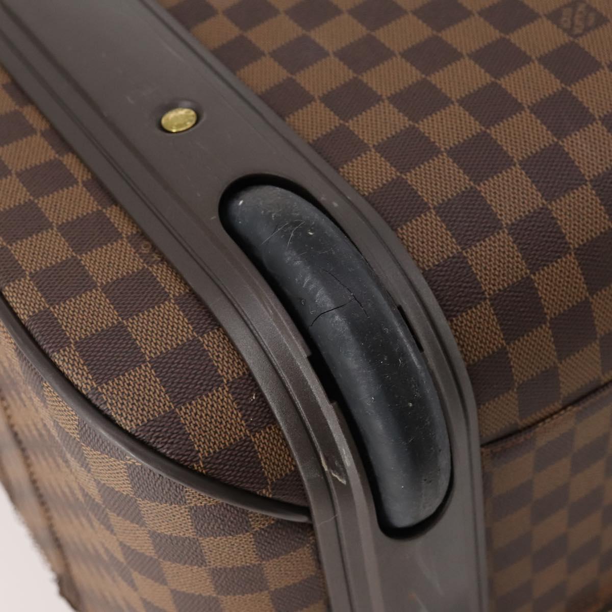 LOUIS VUITTON Damier Ebene Pegas 65 Suitcase N23295 LV Auth mr2292