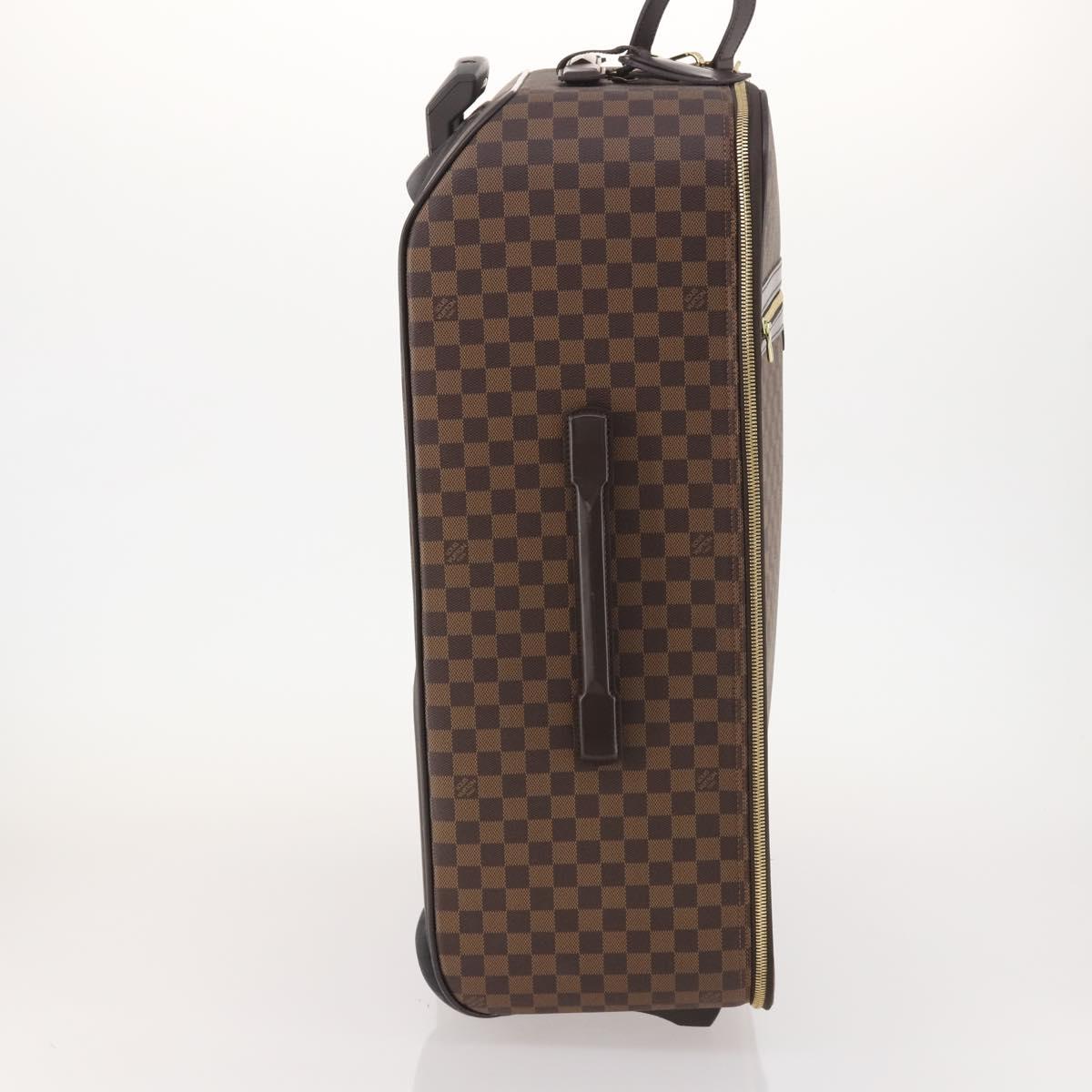 LOUIS VUITTON Damier Ebene Pegas 65 Suitcase N23295 LV Auth mr2292