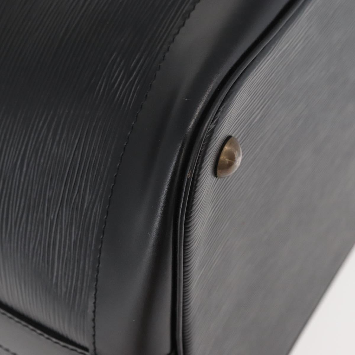 LOUIS VUITTON Epi Cruiser bag 40 Hand Bag SPO Black LV Auth mr2344V
