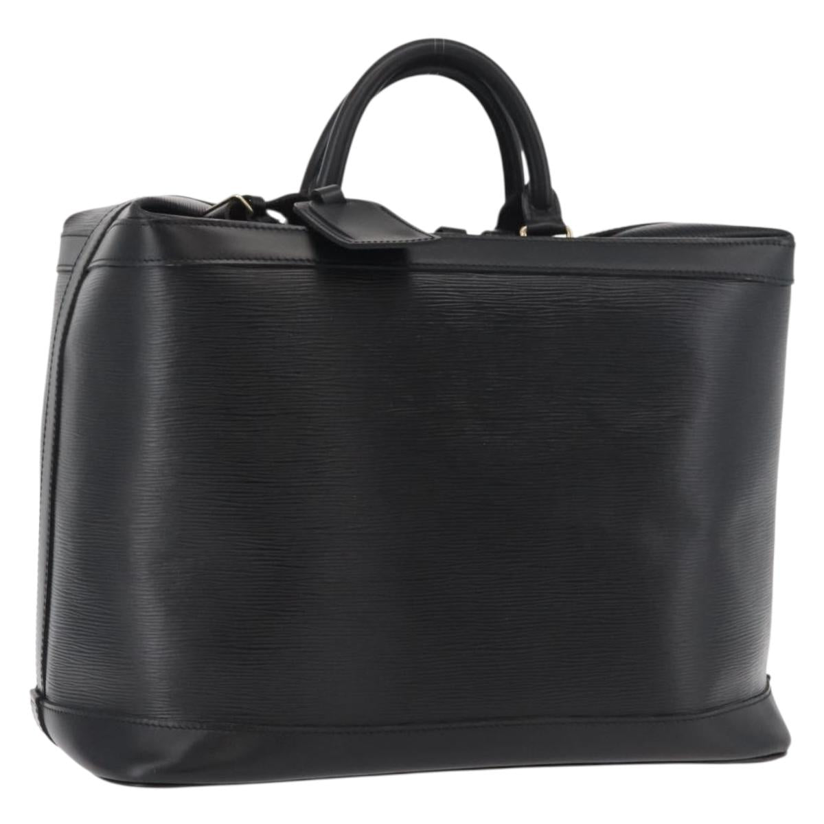 LOUIS VUITTON Epi Cruiser bag 40 Hand Bag SPO Black LV Auth mr2344V