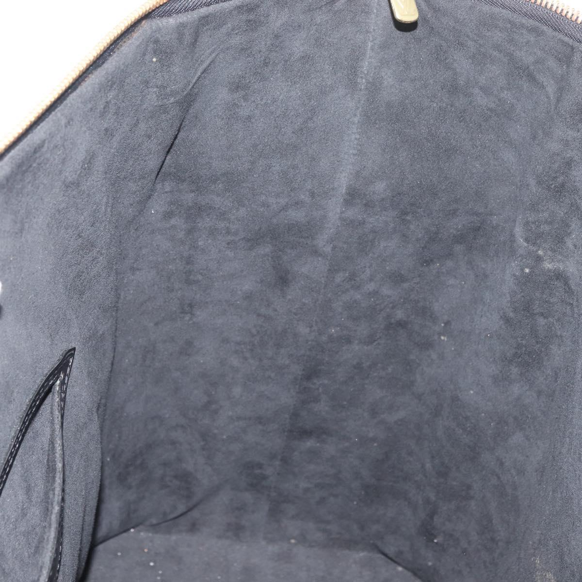 LOUIS VUITTON Epi Cruiser bag 40 Hand Bag SPO Black LV Auth mr2344V