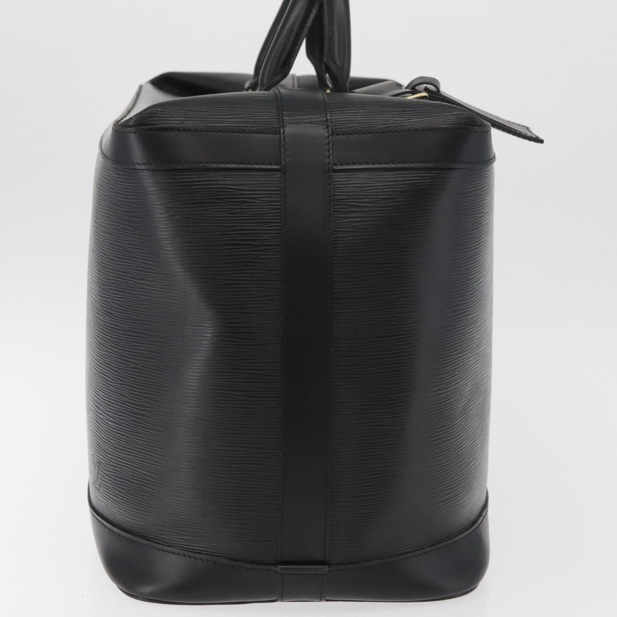LOUIS VUITTON Epi Cruiser bag 40 Hand Bag SPO Black LV Auth mr2344V