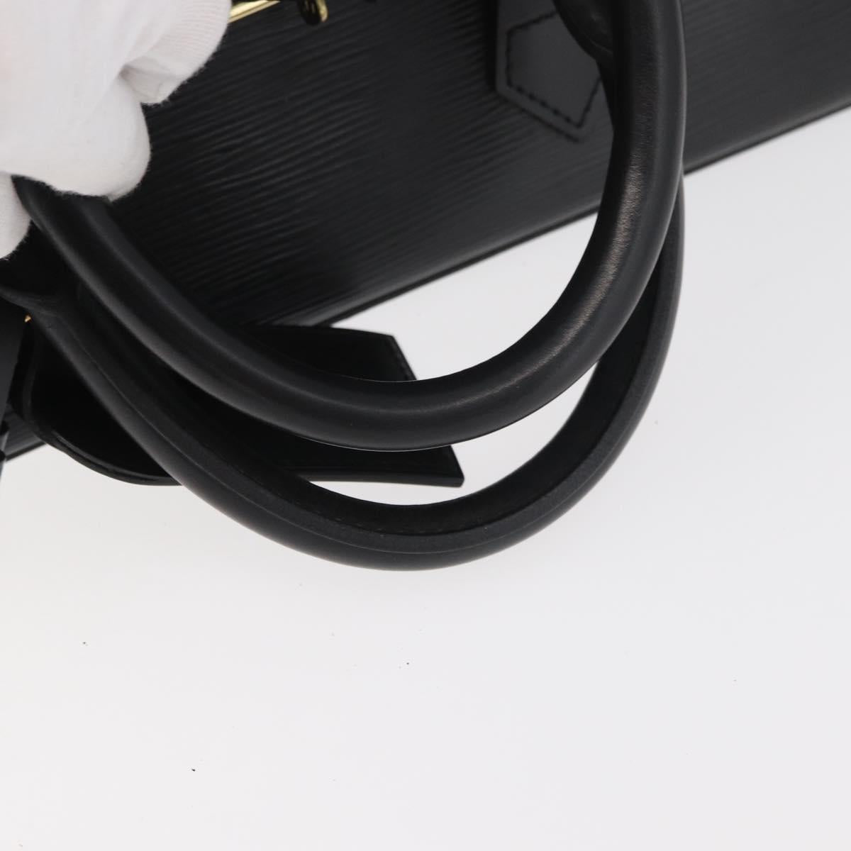 LOUIS VUITTON Epi Cruiser bag 40 Hand Bag SPO Black LV Auth mr2344V