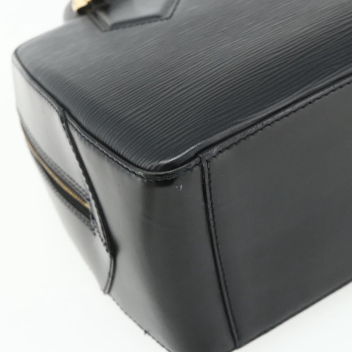 LOUIS VUITTON Epi Sablon Hand Bag Black M52042 LV Auth mr2348