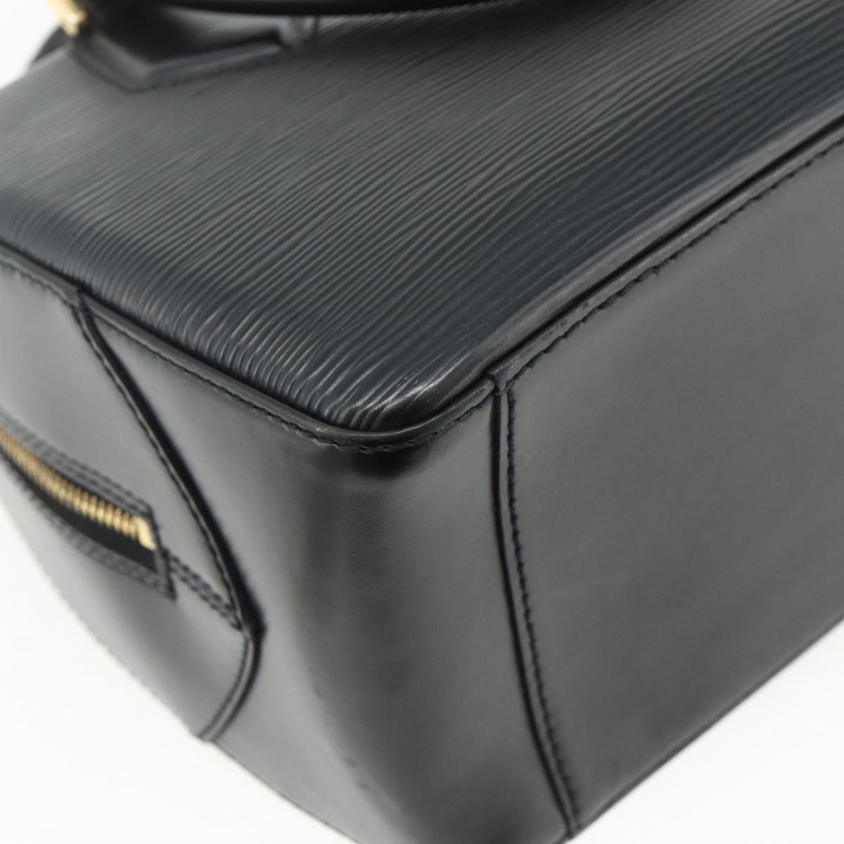 LOUIS VUITTON Epi Sablon Hand Bag Black M52042 LV Auth mr2348
