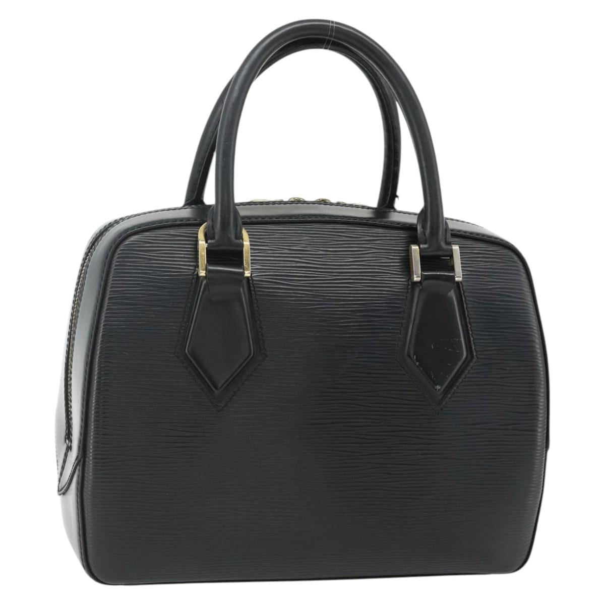 LOUIS VUITTON Epi Sablon Hand Bag Black M52042 LV Auth mr2348