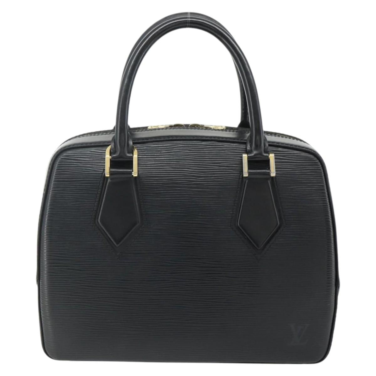 LOUIS VUITTON Epi Sablon Hand Bag Black M52042 LV Auth mr2348
