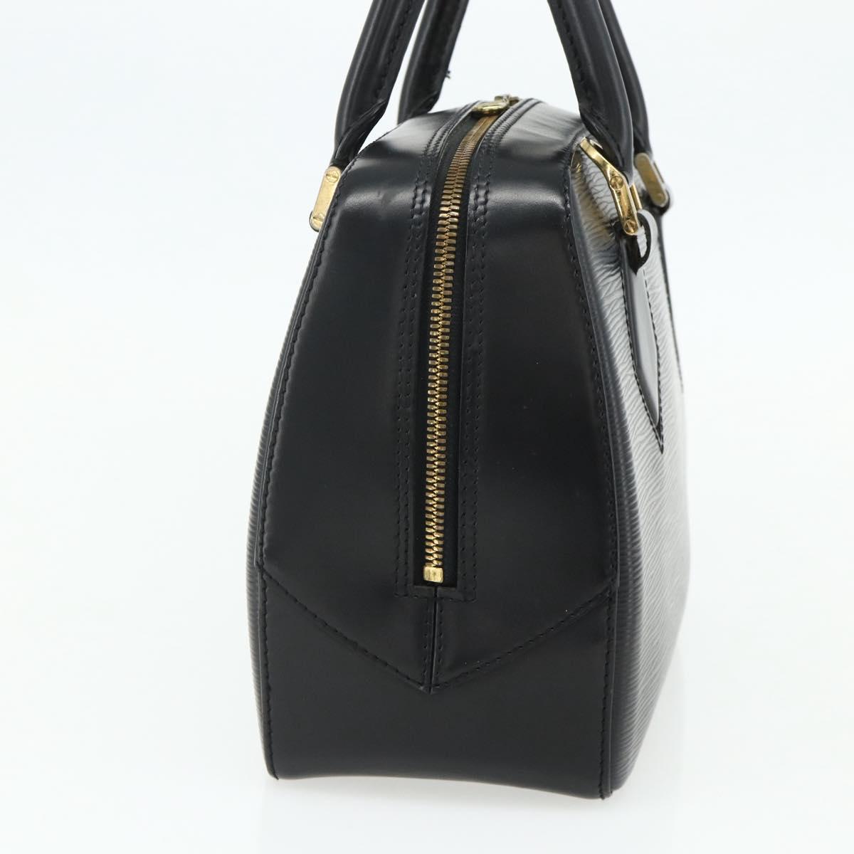 LOUIS VUITTON Epi Sablon Hand Bag Black M52042 LV Auth mr2348
