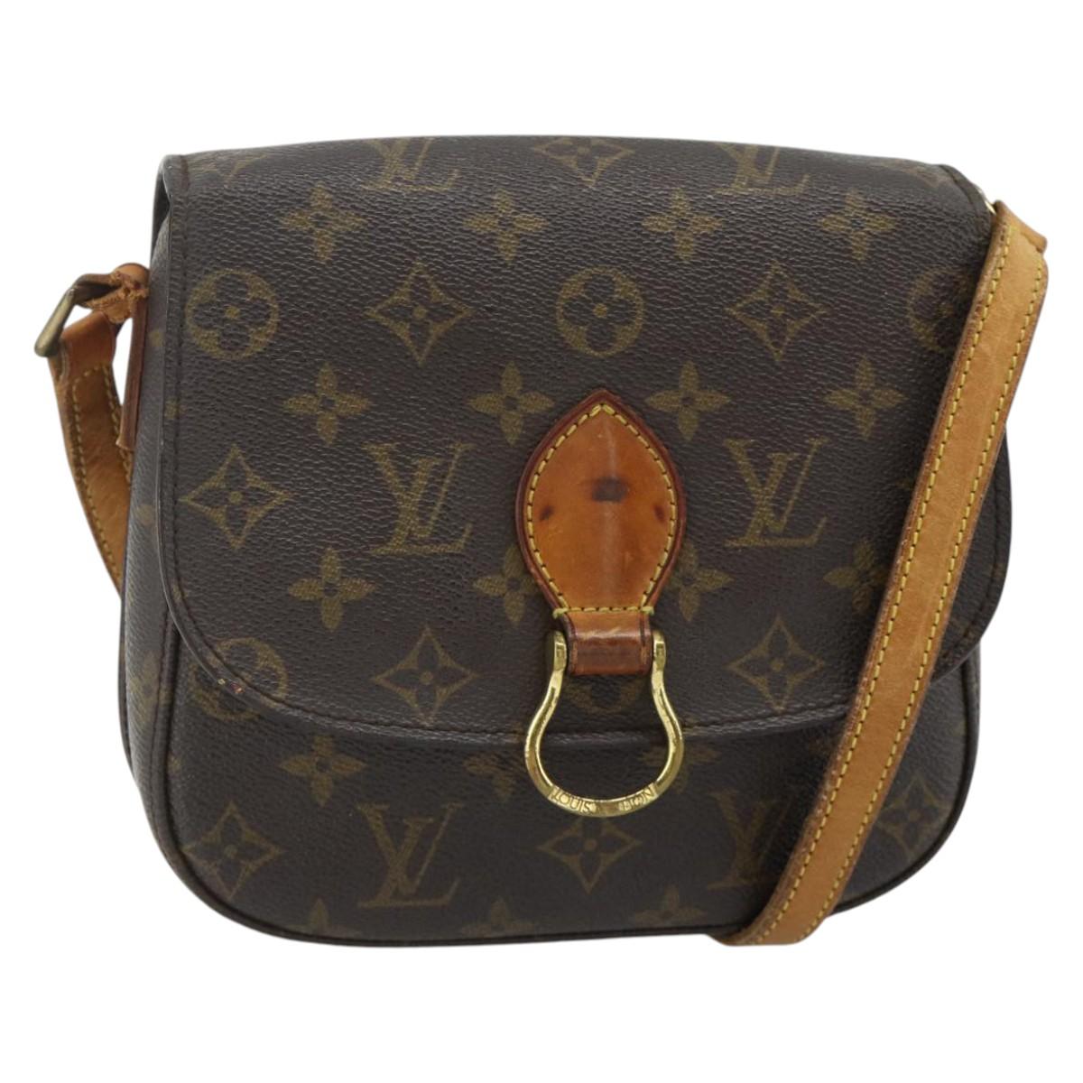 LOUIS VUITTON Monogram Saint Cloud MM Shoulder Bag M51243 LV Auth mr2350