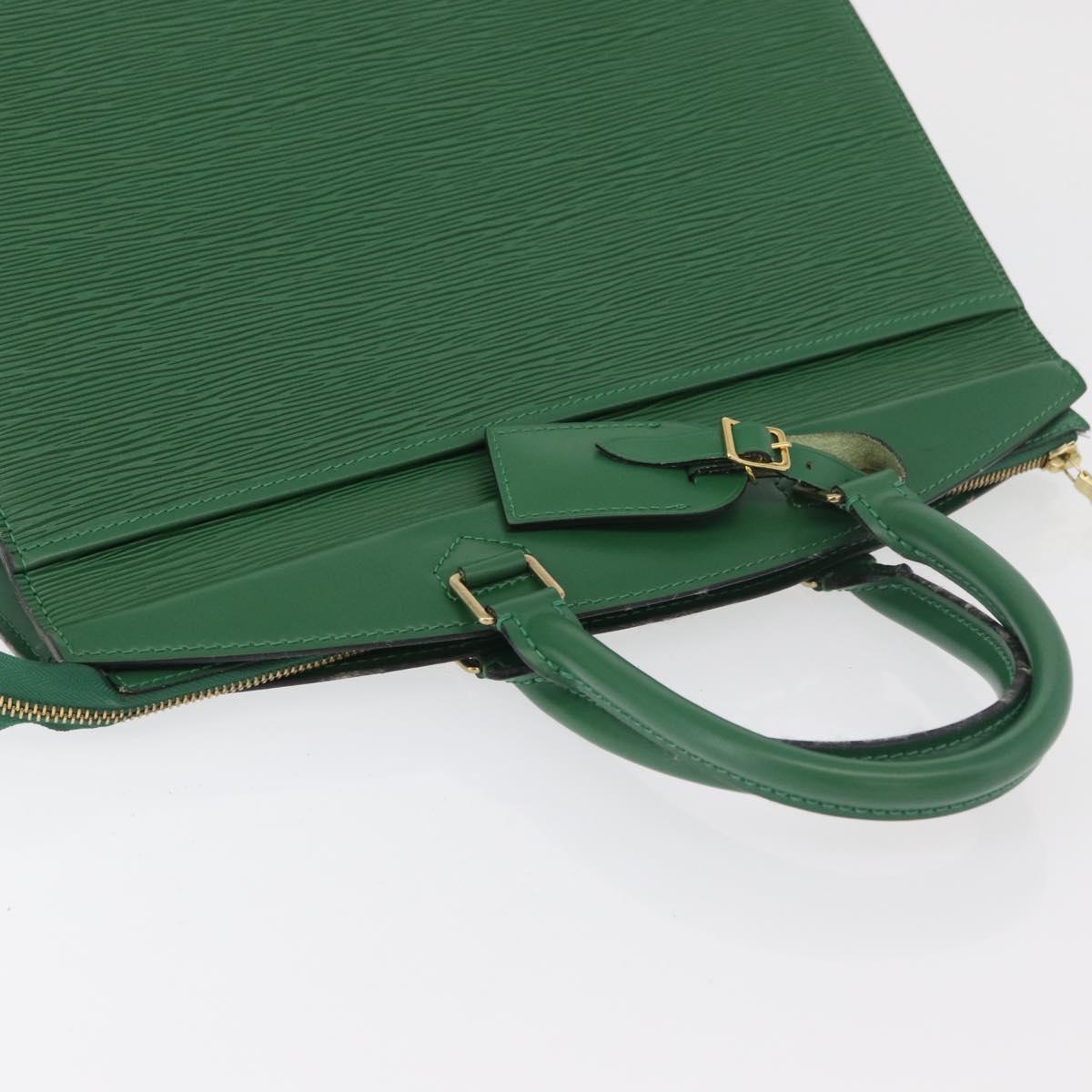 LOUIS VUITTON Epi Riviera Hand Bag Green M48184 LV Auth mr2356