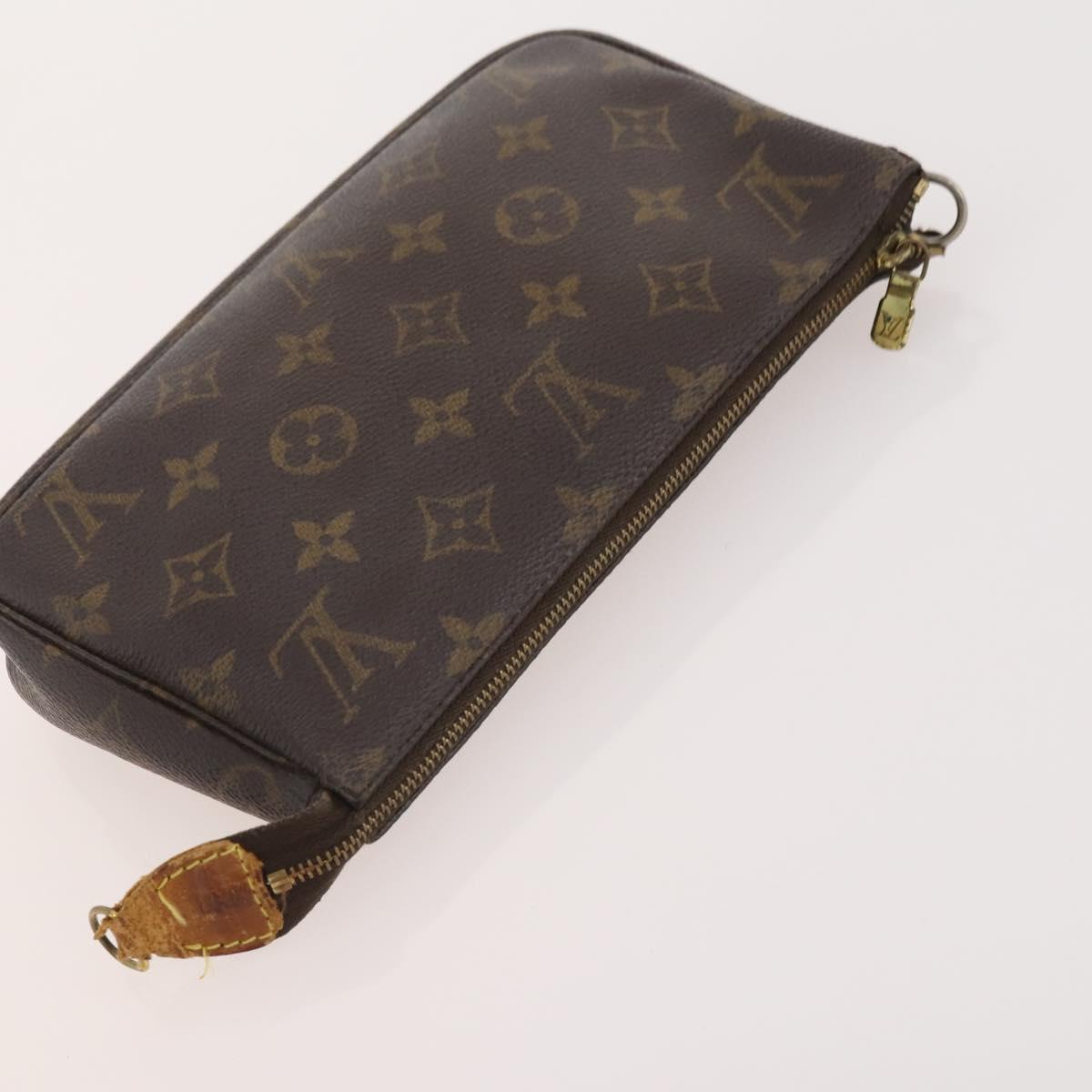 LOUIS VUITTON Monogram Clutch Bag 2 Set LV Auth mr2404