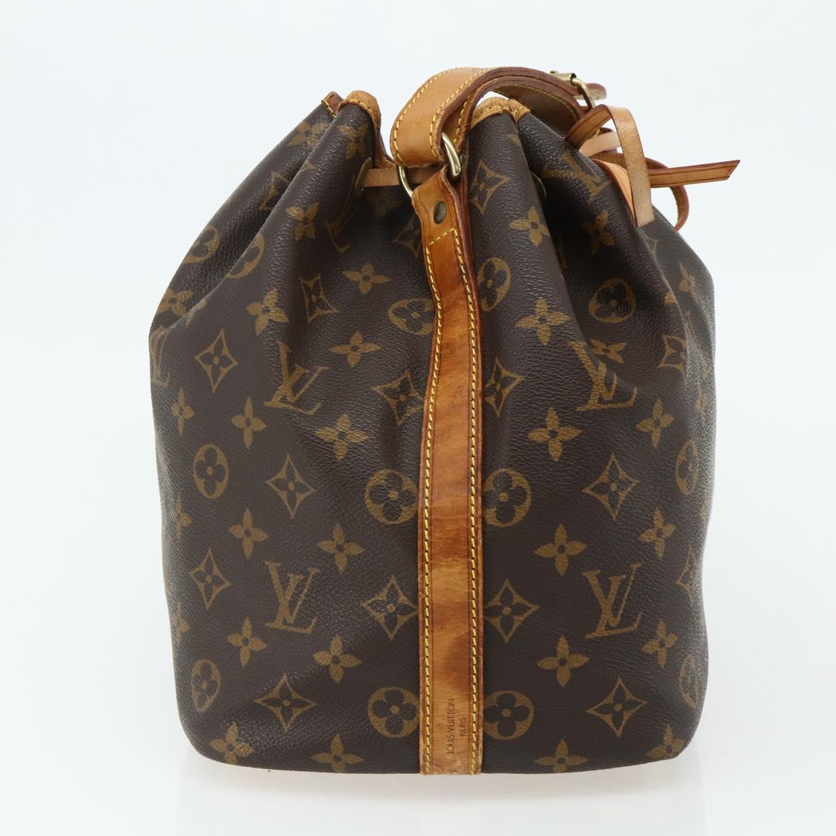 LOUIS VUITTON Monogram Petit Noe Shoulder Bag M42226 LV Auth mr2448