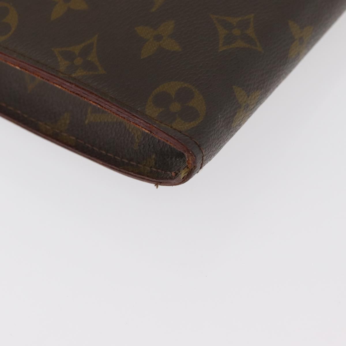LOUIS VUITTON Monogram Epi Day Planner Cover Briefcase 2 Set Red LV Auth mr2456