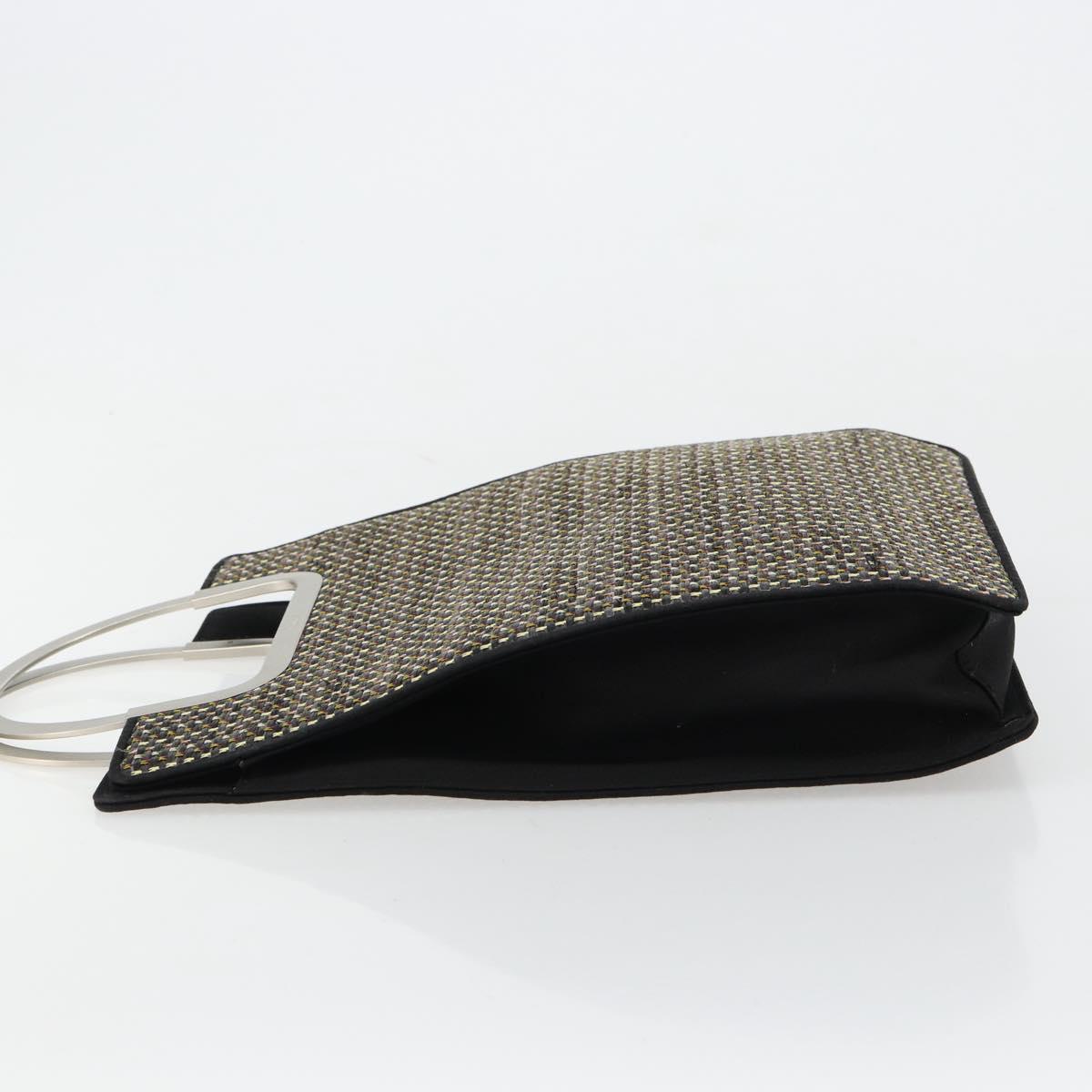 Chloe Hand Bag Jacquard Multicolor Silver Auth mr2469A