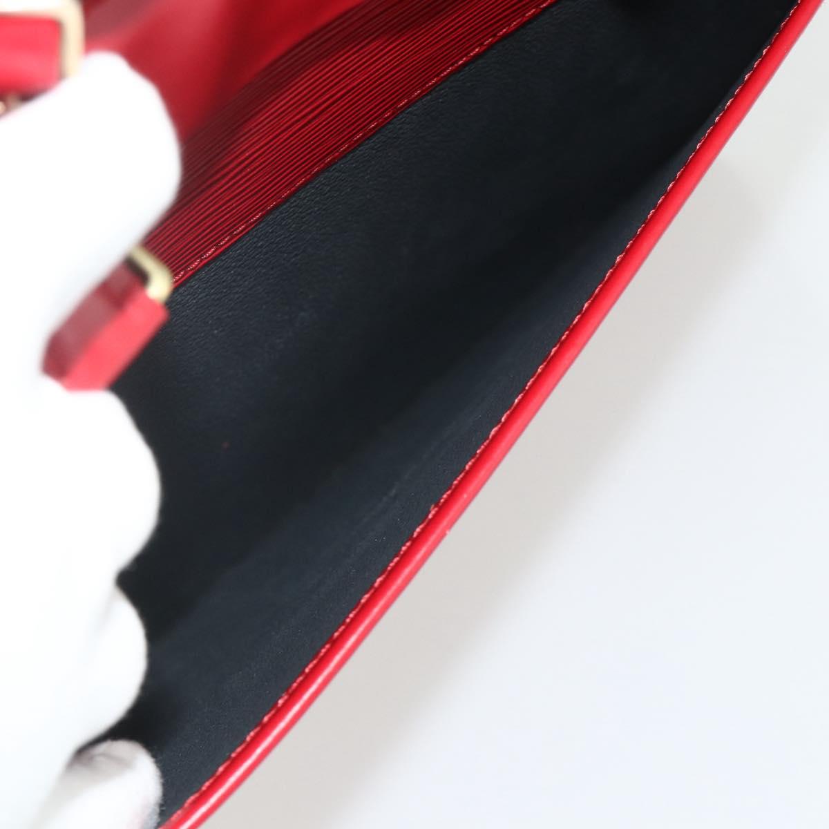 LOUIS VUITTON Epi Riviera Hand Bag Red M48187 LV Auth mr2480