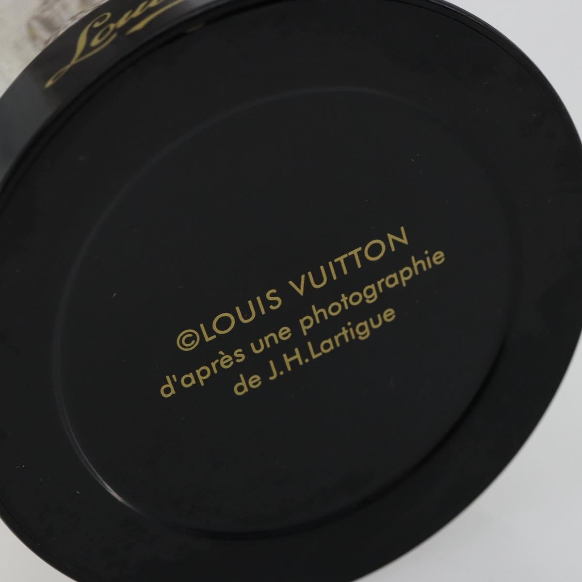 LOUIS VUITTON Trunk Tower Eiffel Tower Snow Globe plastic Clear LV Auth mr2481V