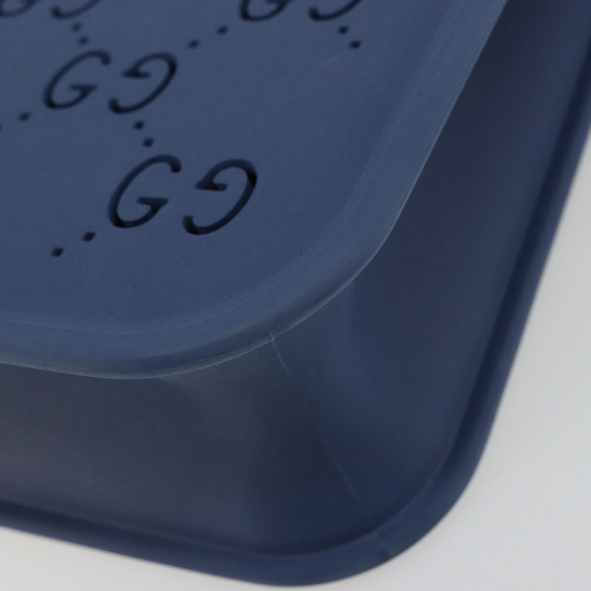 GUCCI Tote Bag rubber Navy Auth mr2493A