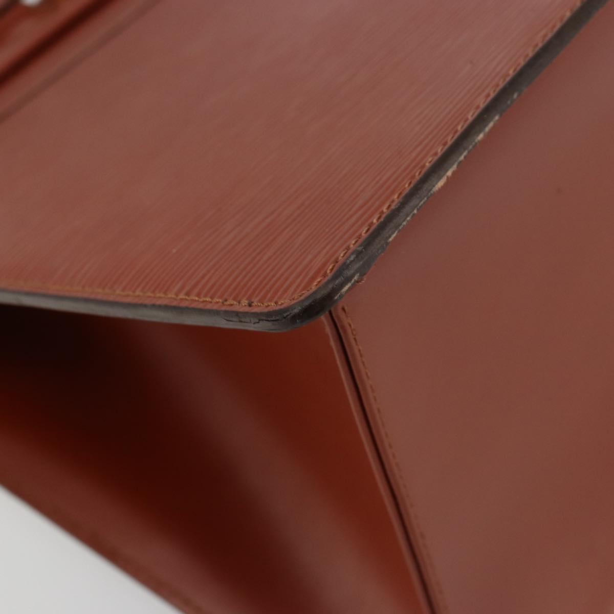 LOUIS VUITTON Epi Riviera Hand Bag Brown M48183 LV Auth mr2515
