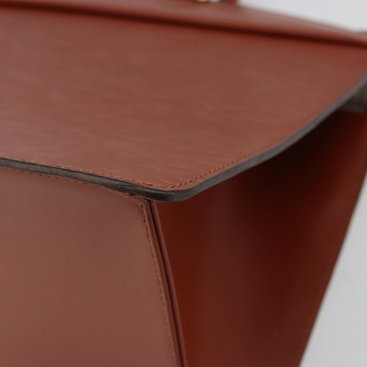 LOUIS VUITTON Epi Riviera Hand Bag Brown M48183 LV Auth mr2515