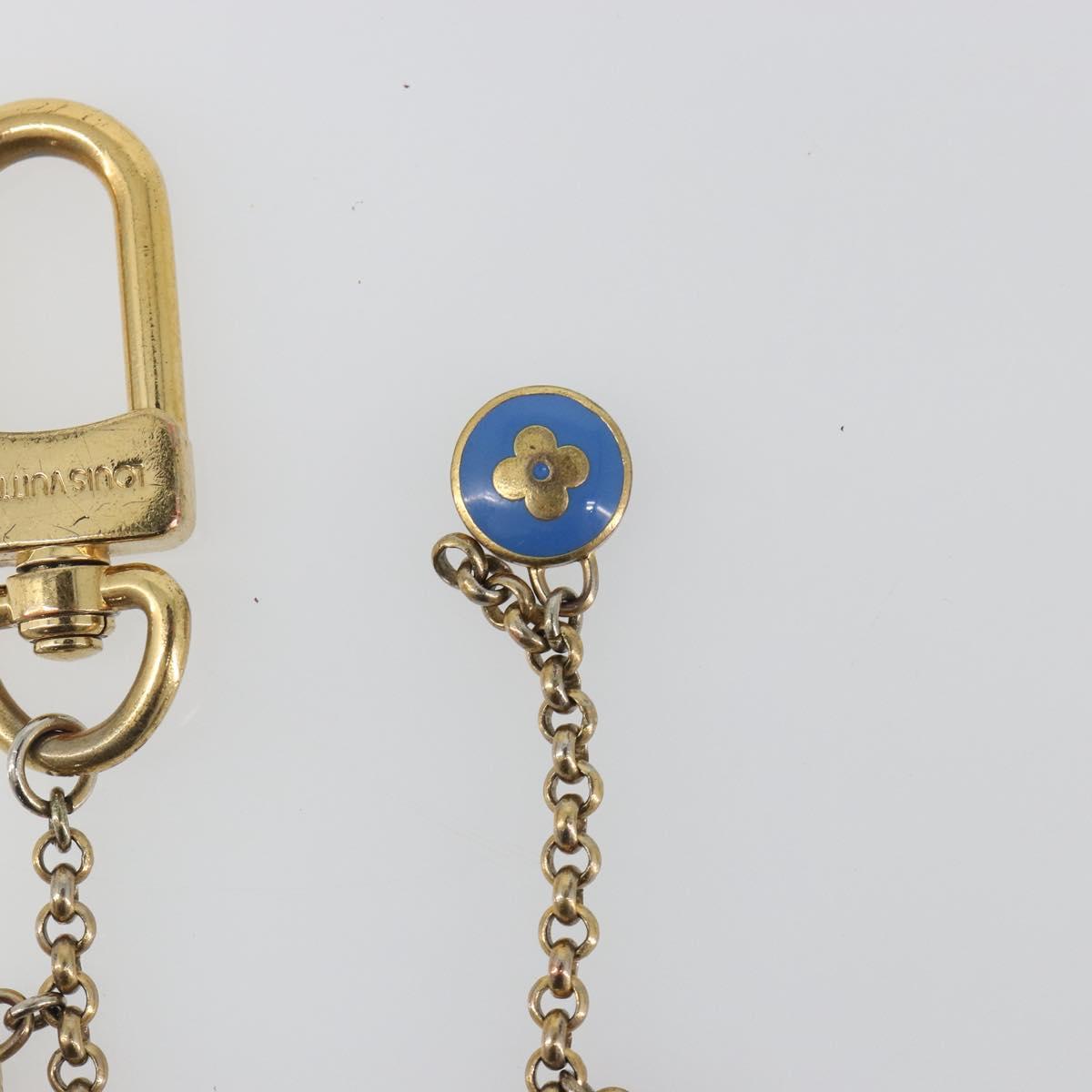LOUIS VUITTON Porte Cles Chainne Pastille Key Holder metal M66172 Auth mr2525
