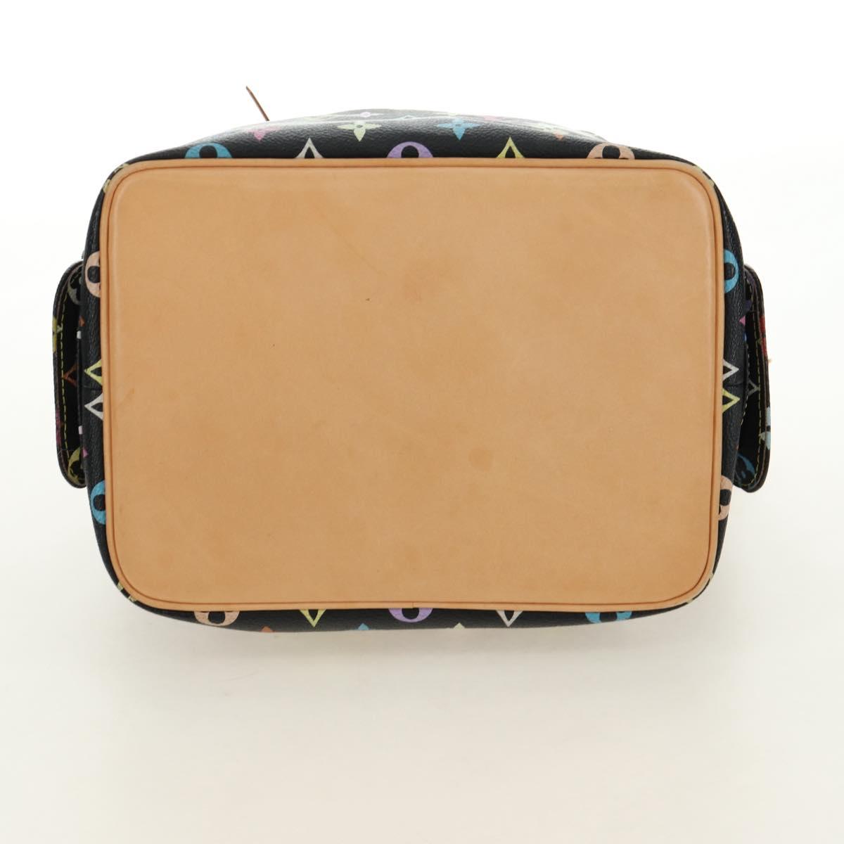 LOUIS VUITTON Monogram Multicolor Petit Noe Bag Black M42230 LV Auth mr2527SAV