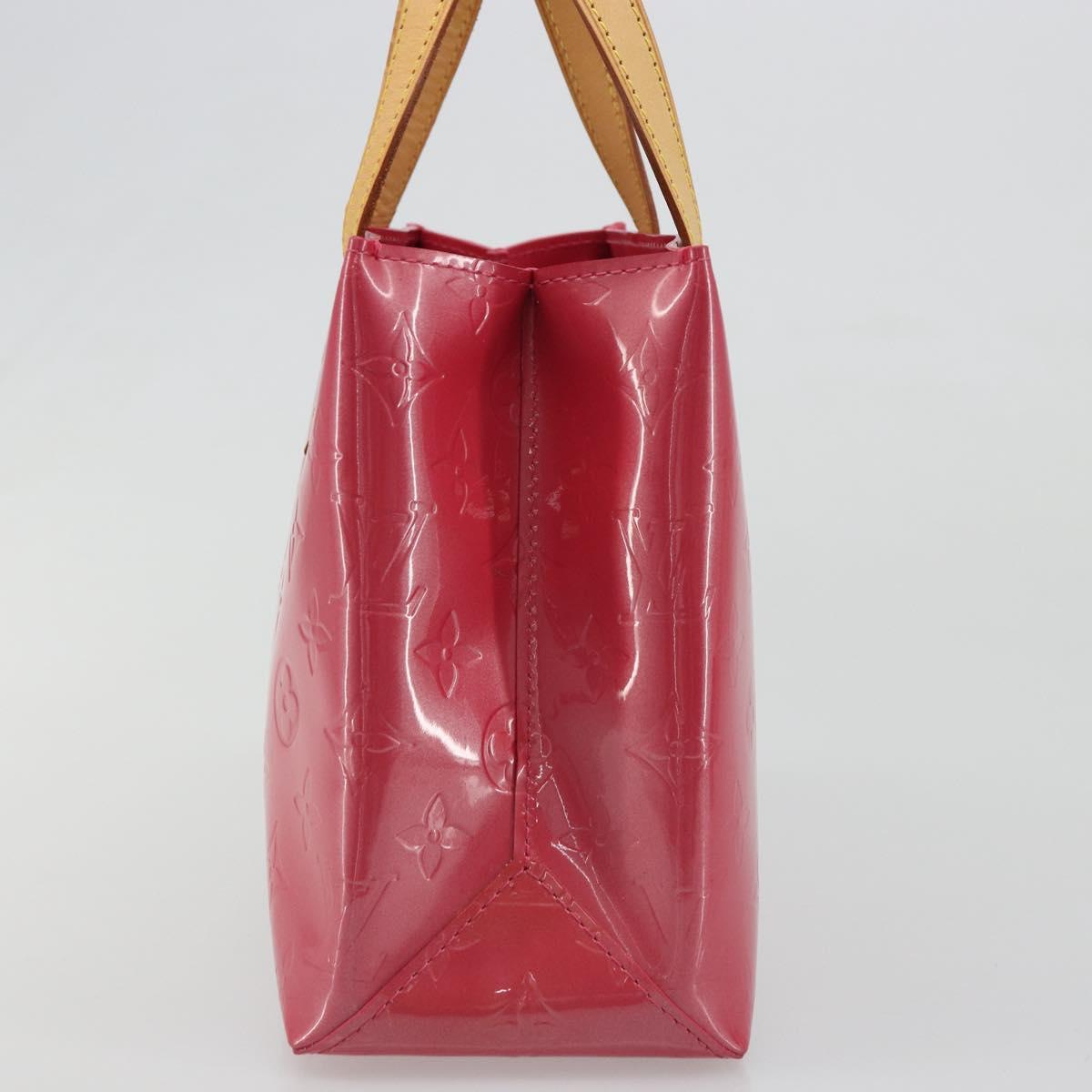 LOUIS VUITTON Monogram Vernis Houston Hand Bag Fran Boise M9132F LV Auth mr2569A