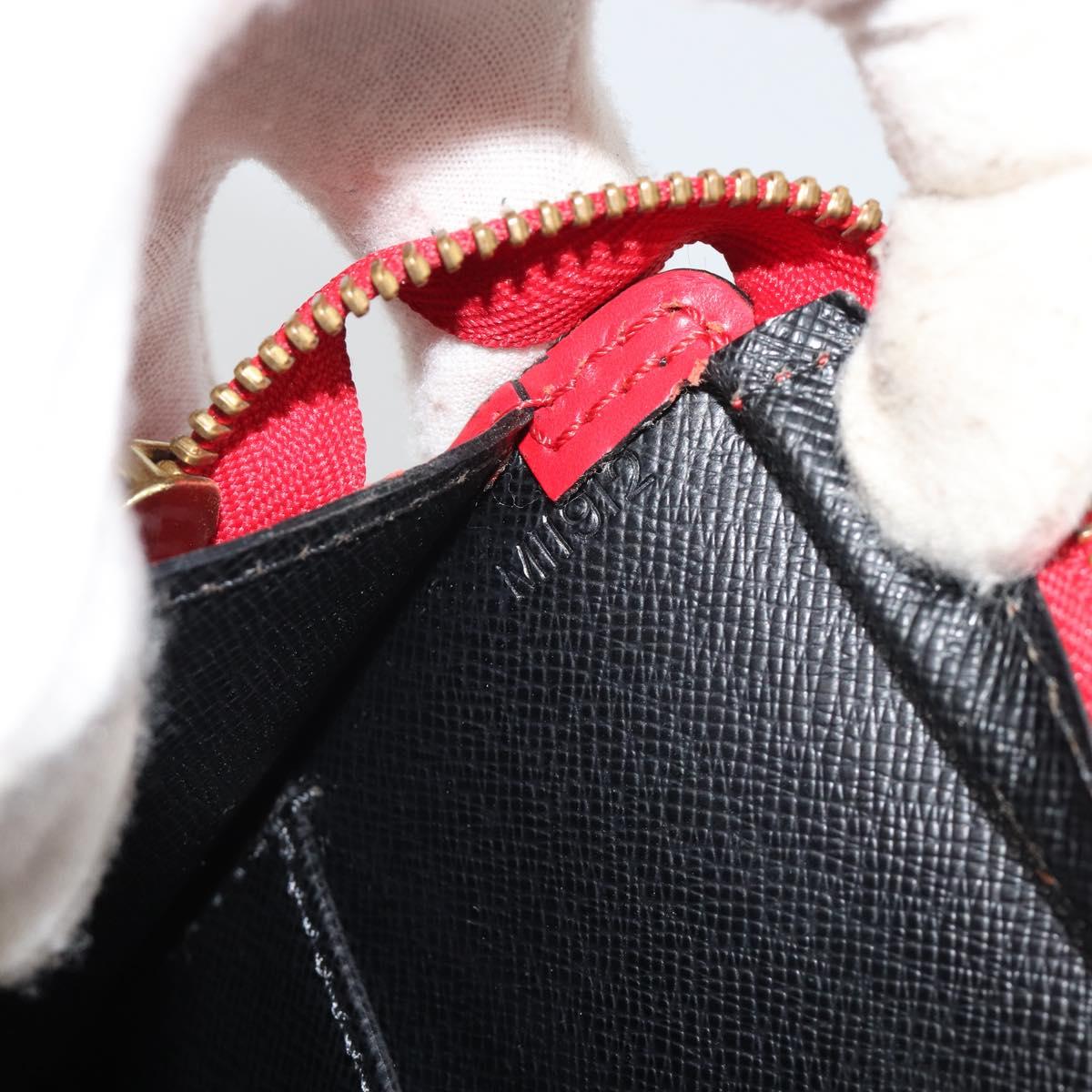 LOUIS VUITTON Epi Sac Triangle Hand Bag Red M52097 LV Auth mr2580A
