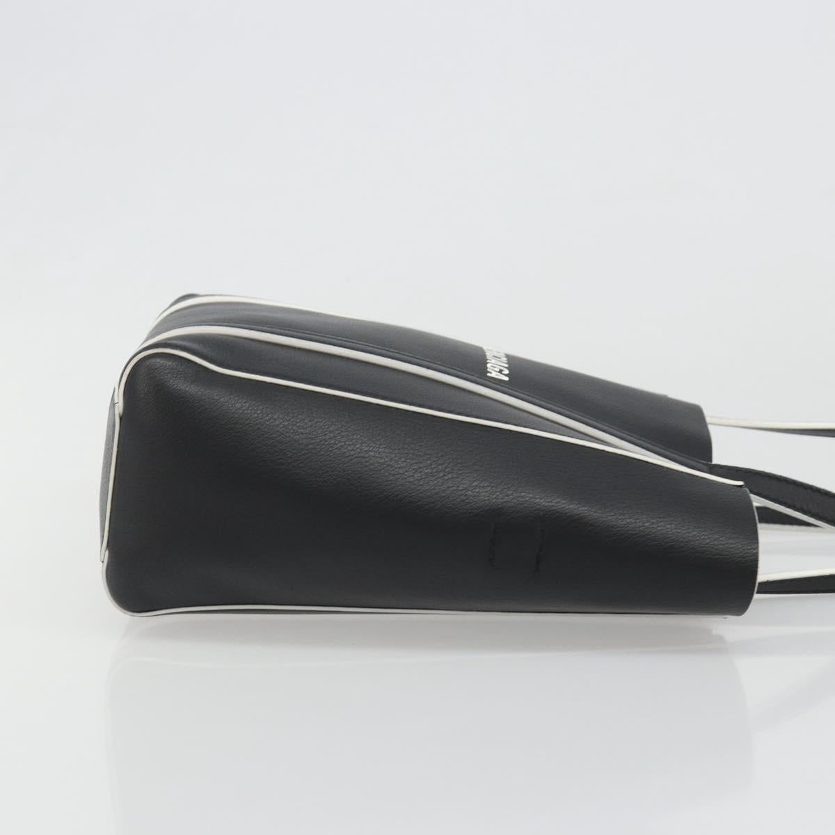 BALENCIAGA Everyday XXS Hand Bag Leather Black Auth mr2588A