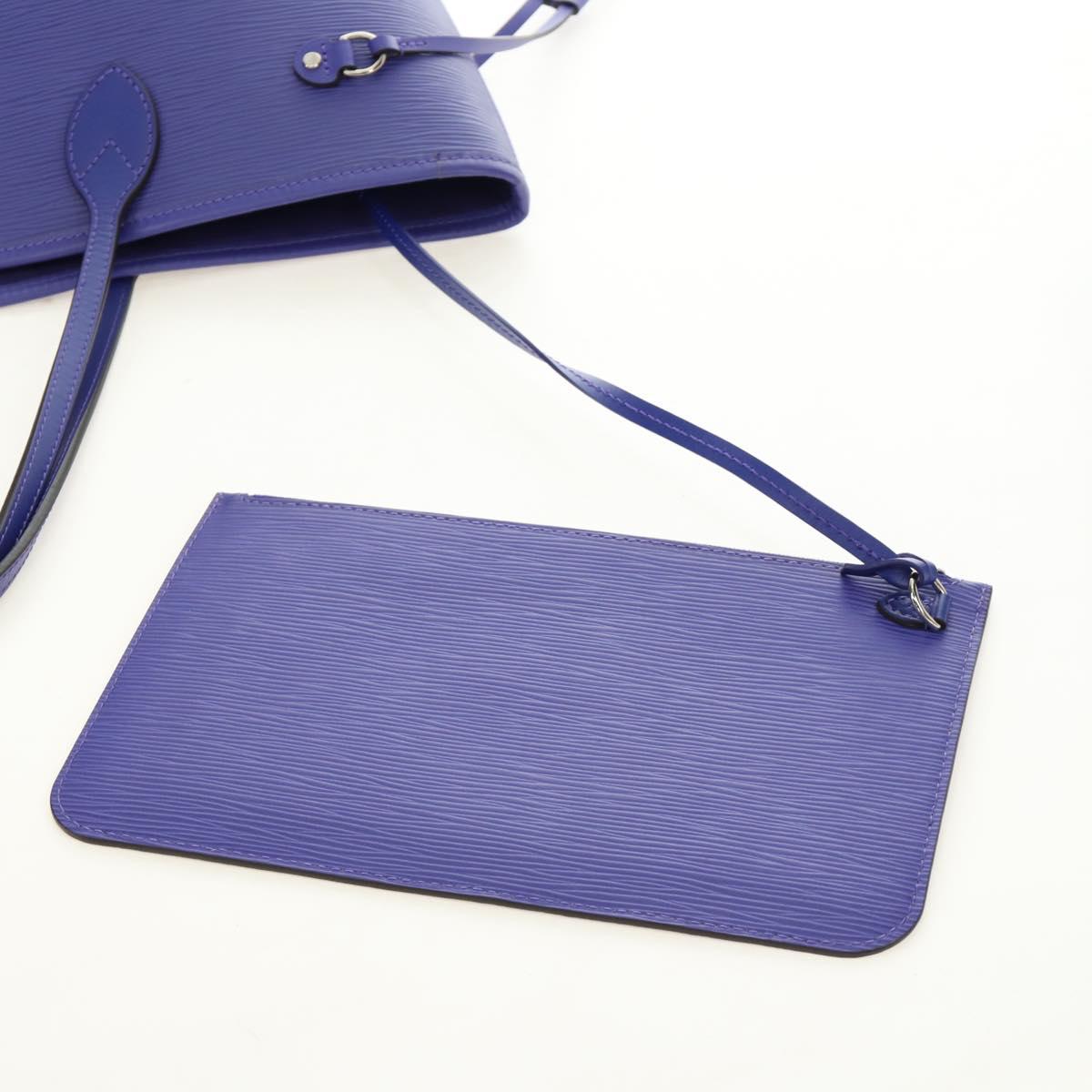 LOUIS VUITTON Epi Neverfull MM Tote Bag Purple Fig M40883 LV Auth mr2592V