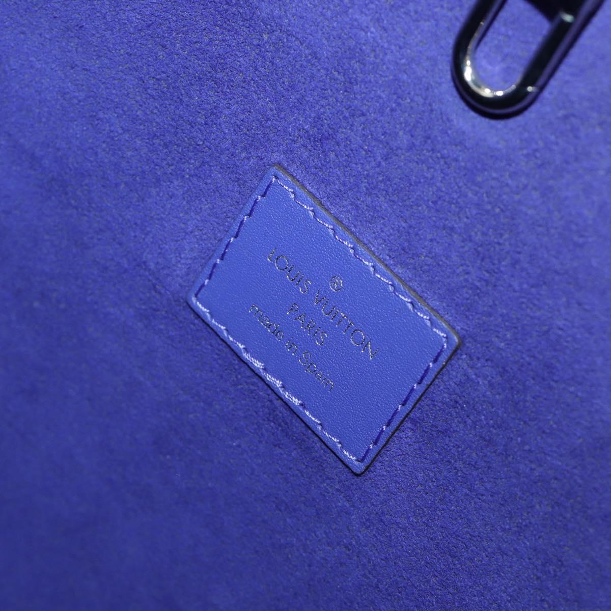 LOUIS VUITTON Epi Neverfull MM Tote Bag Purple Fig M40883 LV Auth mr2592V