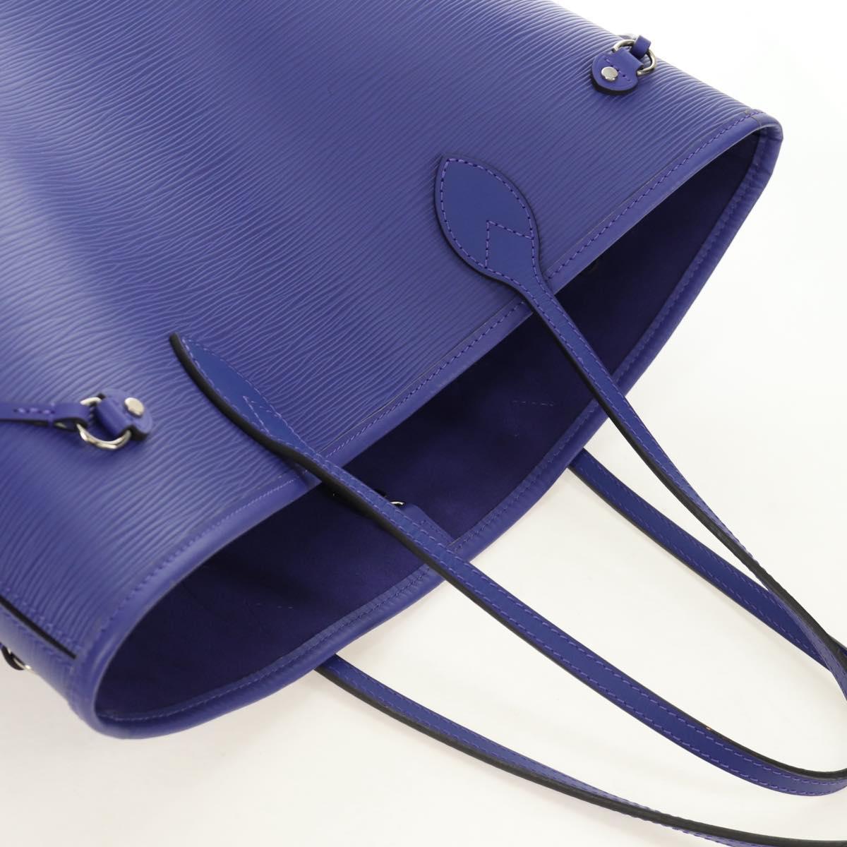 LOUIS VUITTON Epi Neverfull MM Tote Bag Purple Fig M40883 LV Auth mr2592V