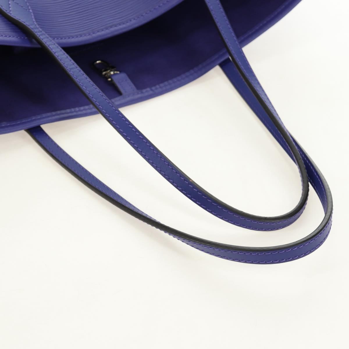 LOUIS VUITTON Epi Neverfull MM Tote Bag Purple Fig M40883 LV Auth mr2592V