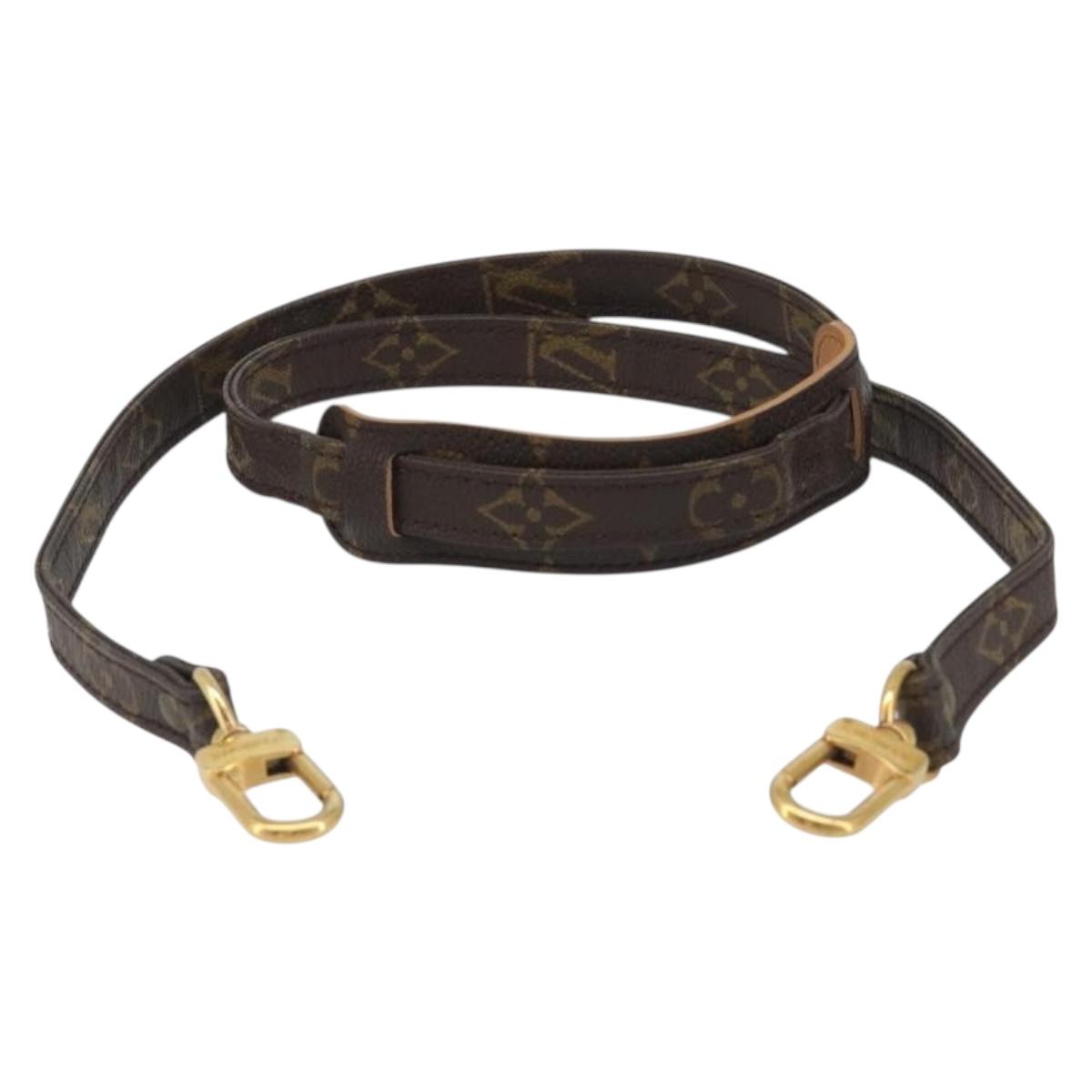 LOUIS VUITTON Monogram Shoulder Strap 38.6"" LV Auth mr2608