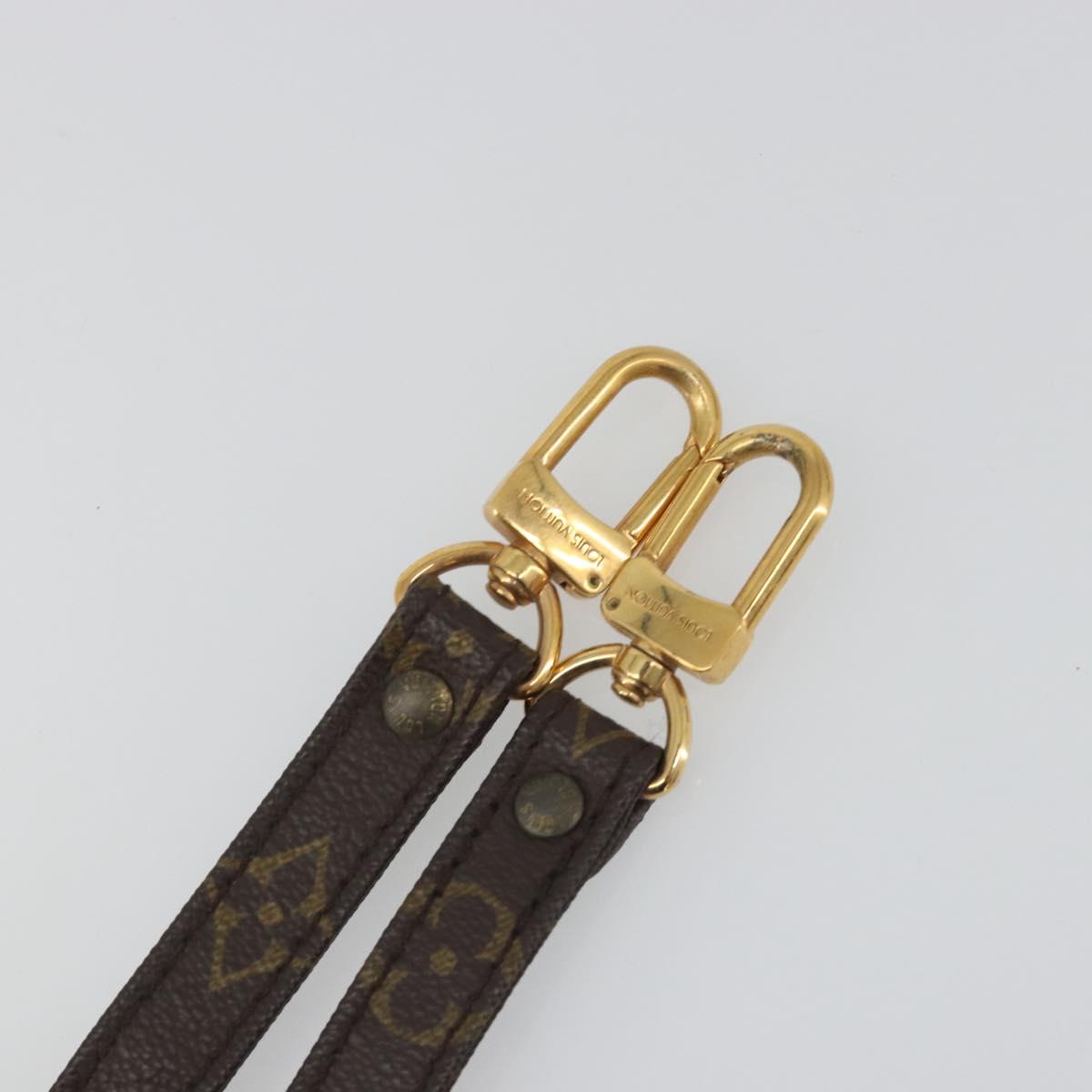 LOUIS VUITTON Monogram Shoulder Strap 38.6"" LV Auth mr2608