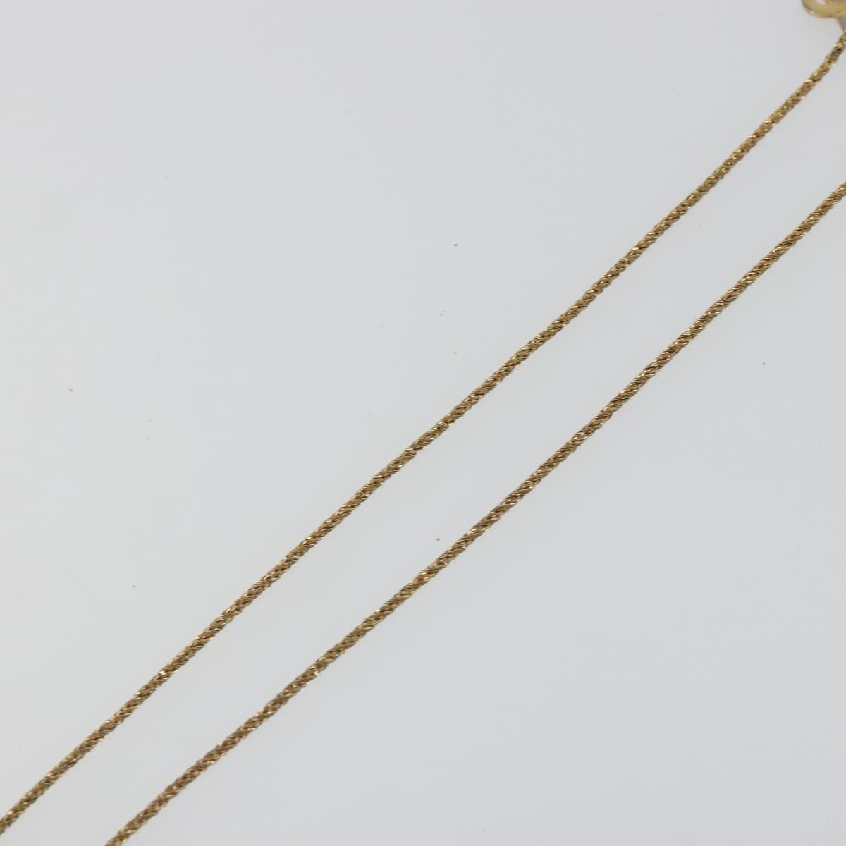 Christian Dior Necklace metal Gold Auth mr2612