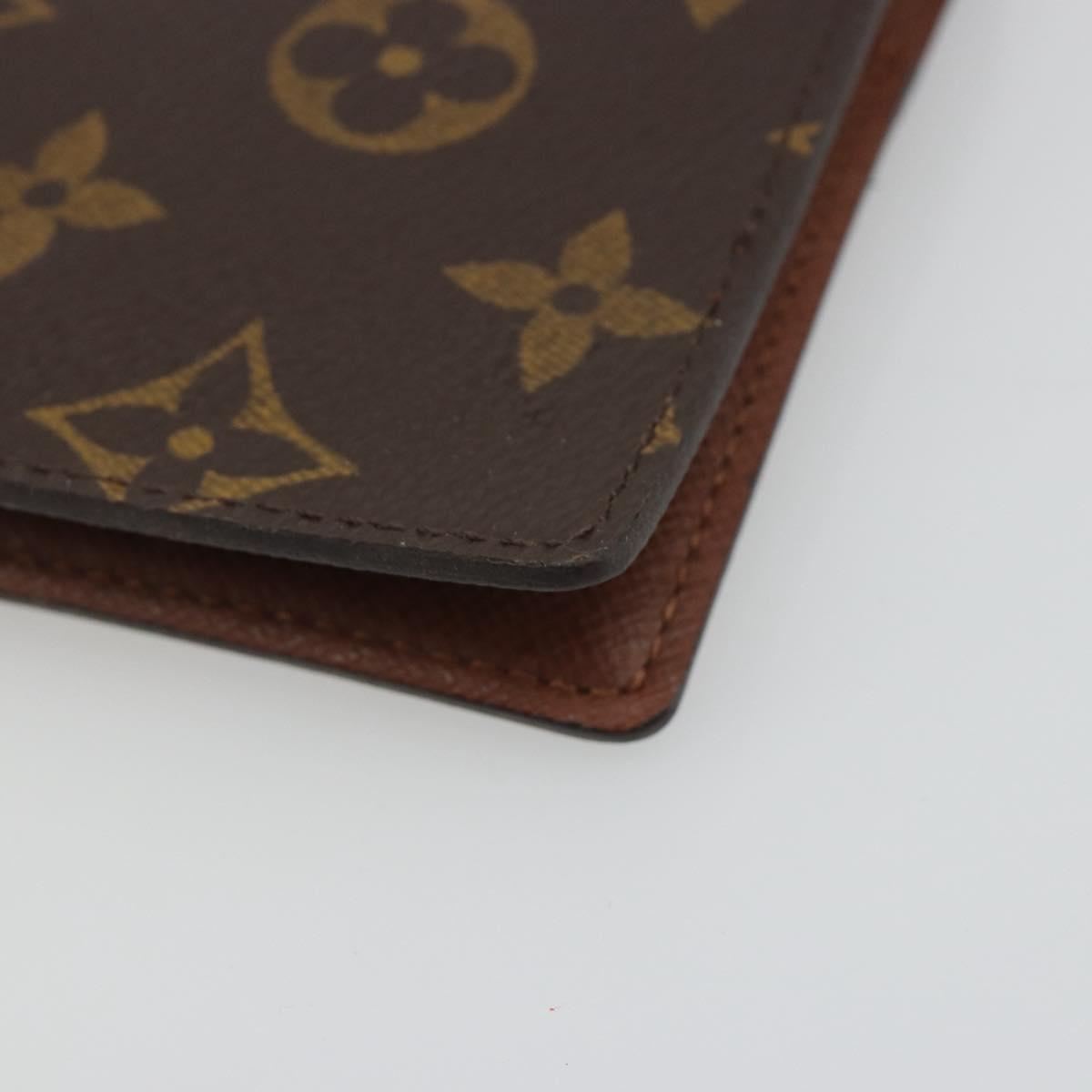 LOUIS VUITTON Monogram Agenda PM Day Planner Cover R20005 LV Auth mr2619A
