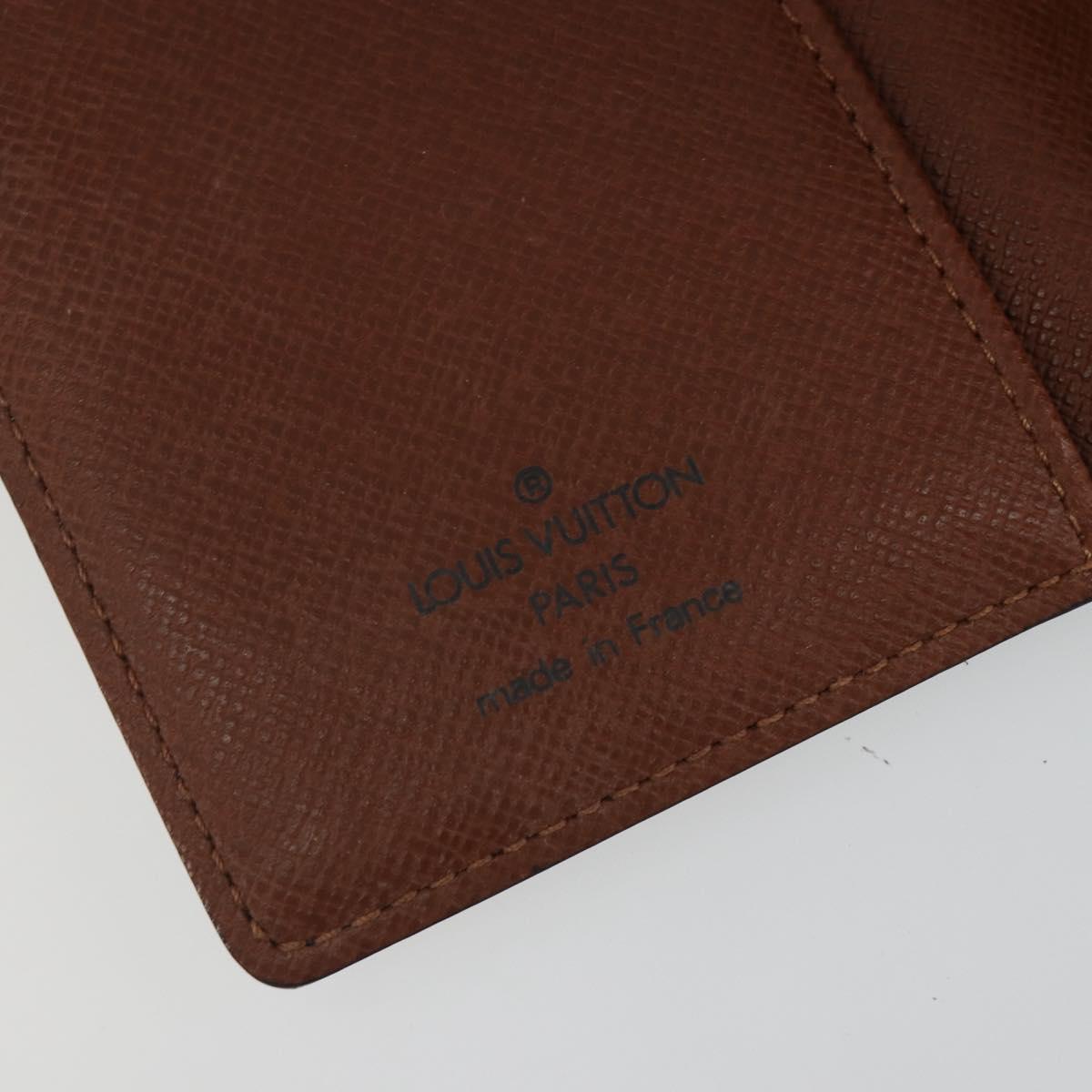 LOUIS VUITTON Monogram Agenda PM Day Planner Cover R20005 LV Auth mr2619A