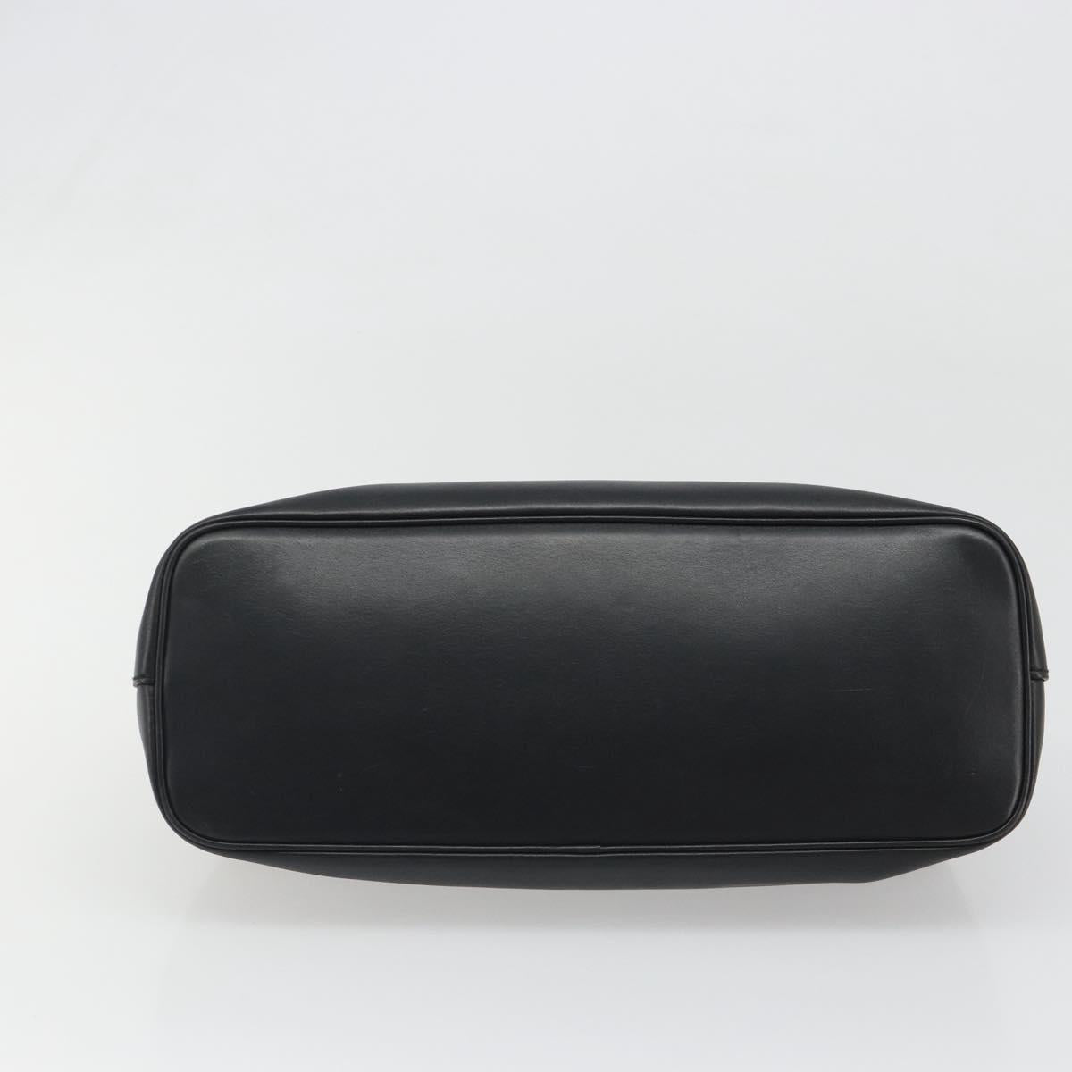 GUCCI Hand Bag Leather Black 105378 Auth mr2622A