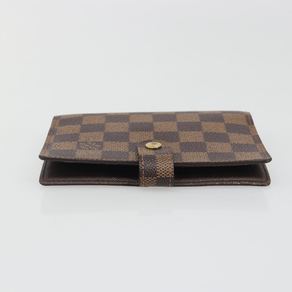 LOUIS VUITTON Damier Ebene Agenda PM Day Planner Cover R20700 LV Auth mr2623