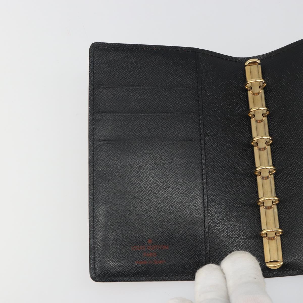 LOUIS VUITTON Epi Agenda PM Day Planner Cover Red R20057 LV Auth mr2626