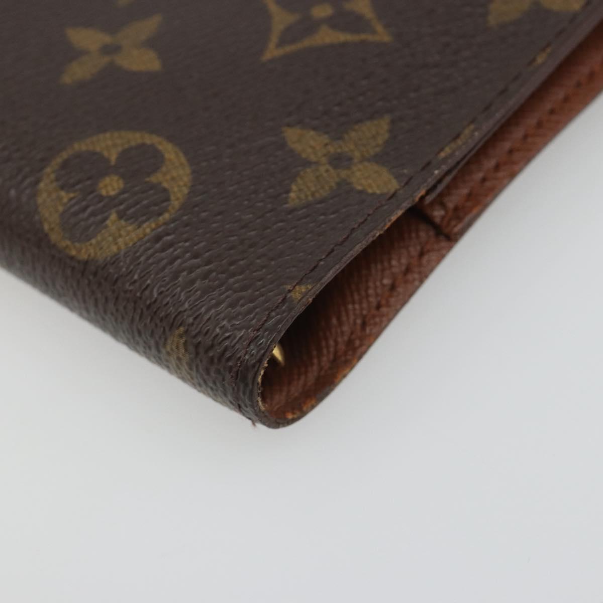 LOUIS VUITTON Monogram Agenda PM Day Planner Cover R20005 LV Auth mr2629