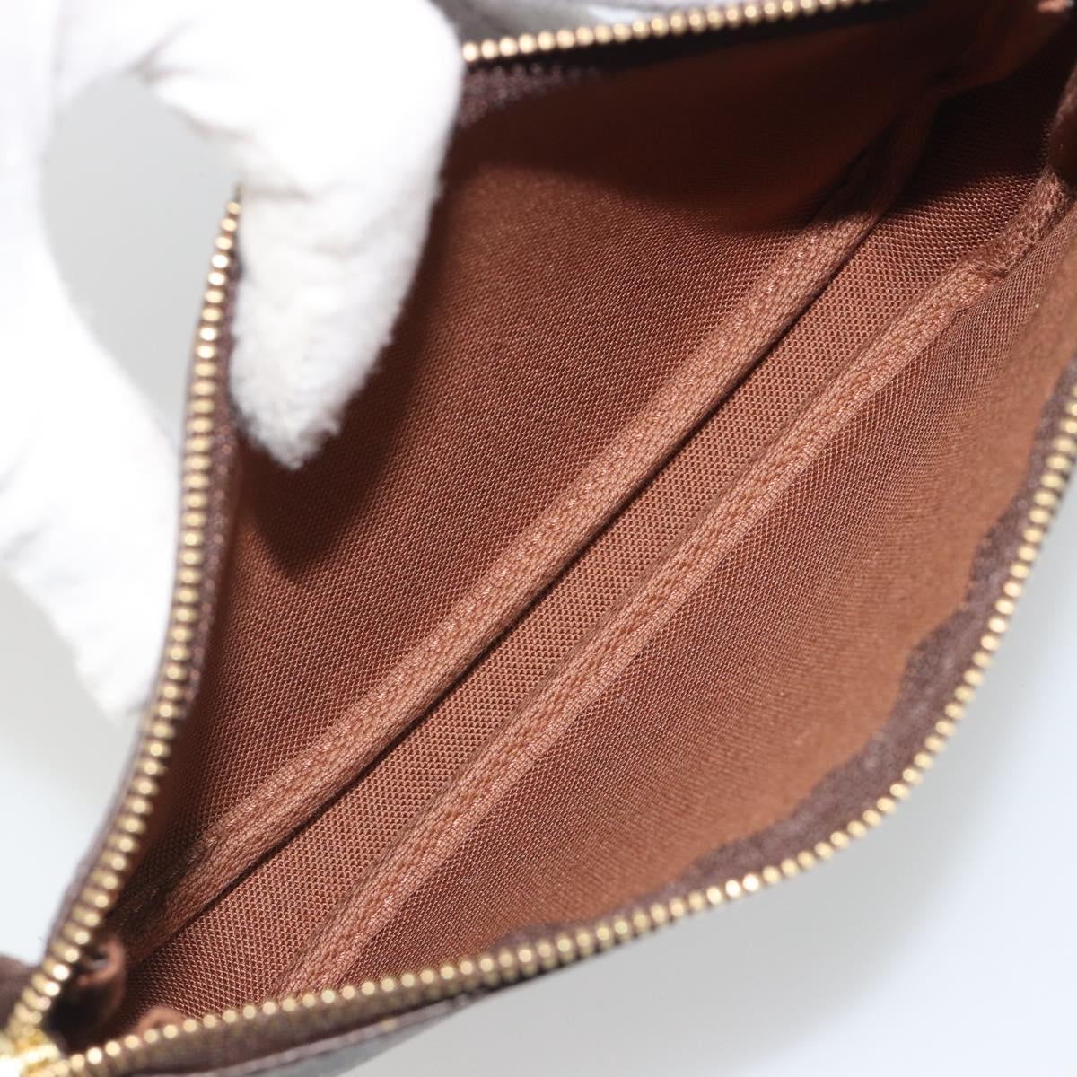 LOUIS VUITTON Monogram Mini Pochette Accessoires Pouch N41667 LV Auth mr2632