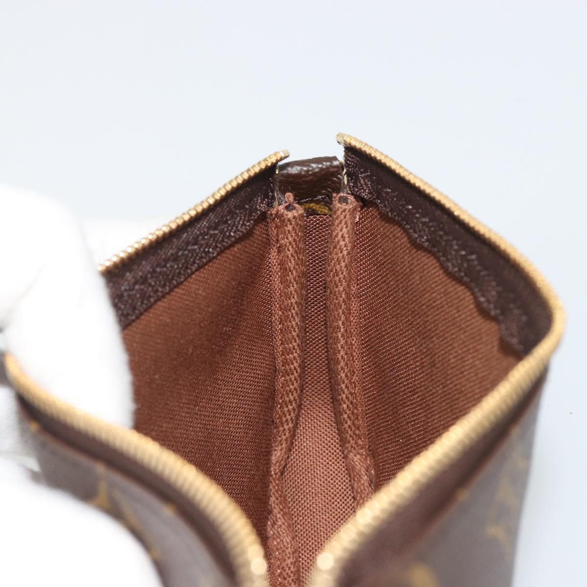 LOUIS VUITTON Monogram Mini Pochette Accessoires Pouch N41667 LV Auth mr2632