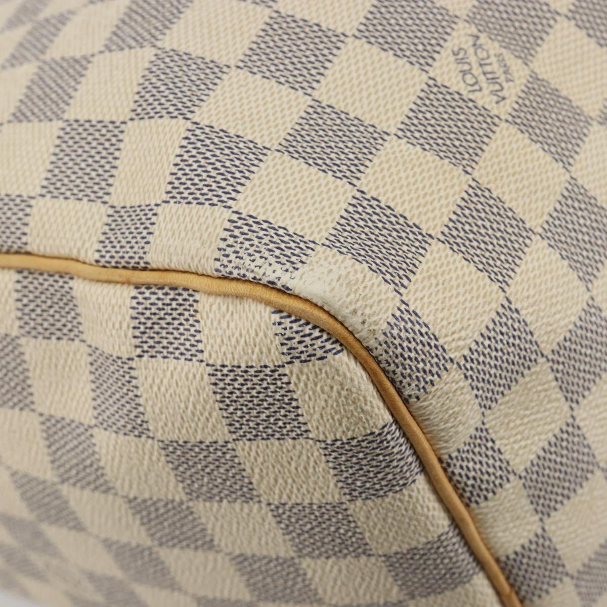 LOUIS VUITTON Damier Azur Speedy 30 Hand Bag N41533 LV Auth mr2674A