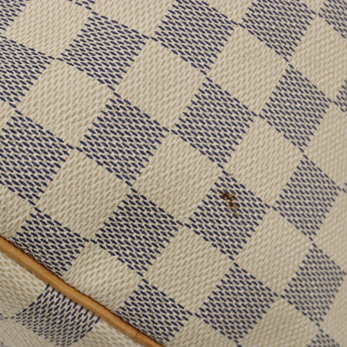 LOUIS VUITTON Damier Azur Speedy 30 Hand Bag N41533 LV Auth mr2674A