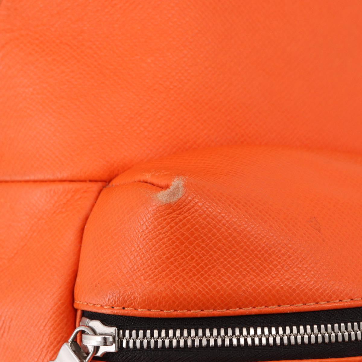 LOUIS VUITTON Tiger Lama Monogram Discovery Backpack Orange M30410 Auth mr2678