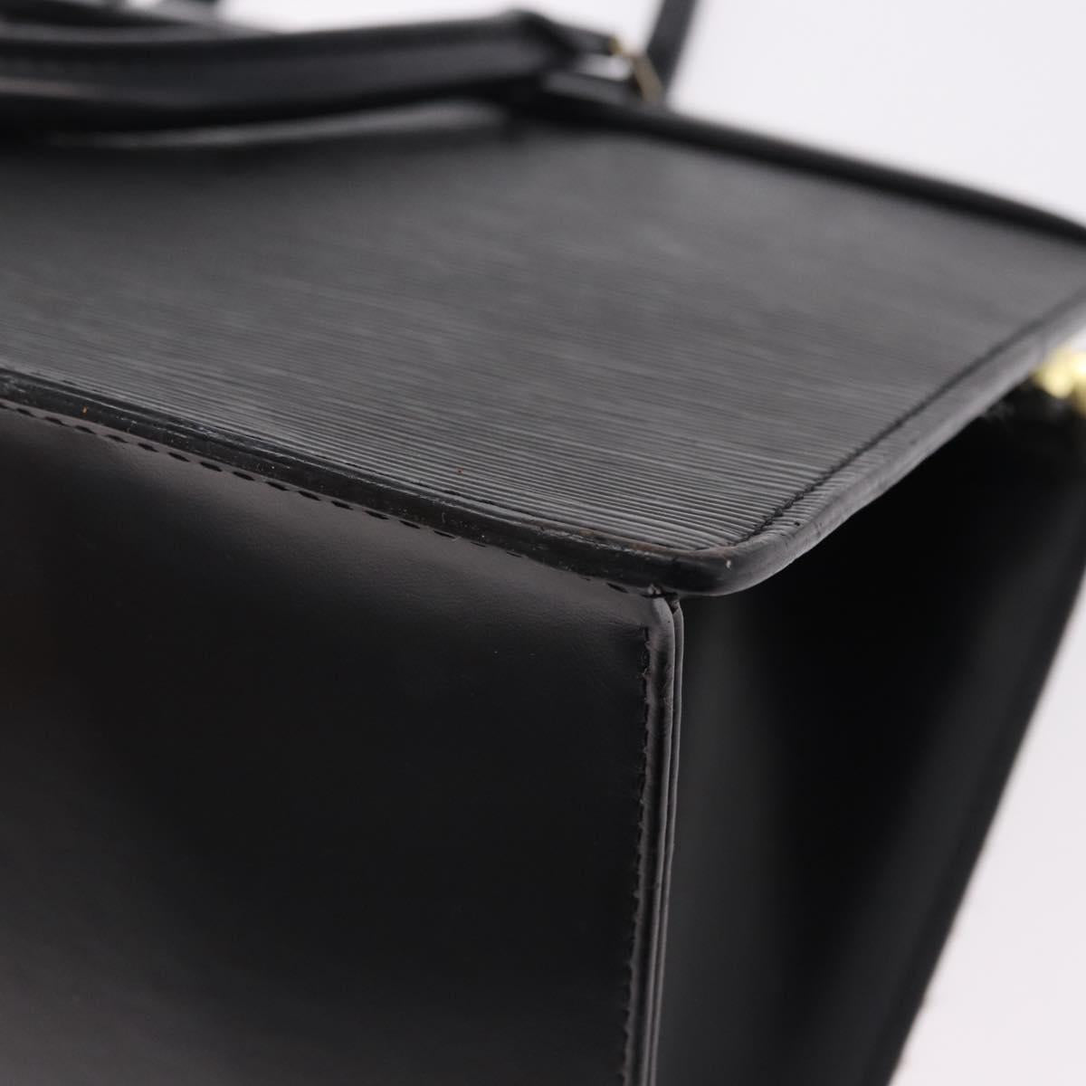 LOUIS VUITTON Epi Riviera Hand Bag Black M48182 LV Auth mr2702